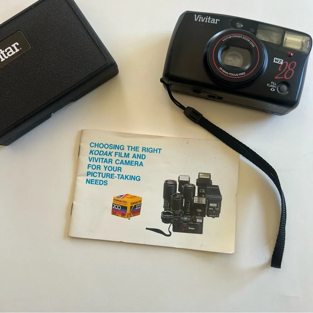 Vintage Vivitar 35mm Film Camera Bundle